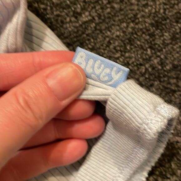 Bluey Toddler Girls Tee and Ribbed Shorts Set Size 3T Drawstring Shorts Tee - Picture 5 of 6